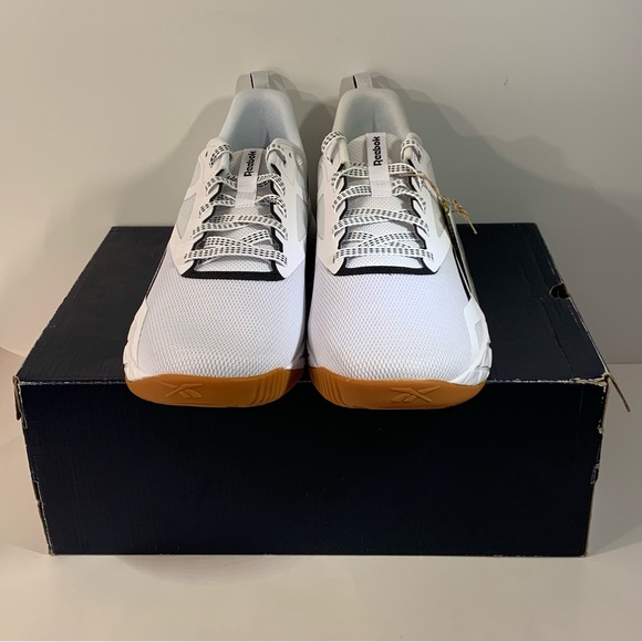 🌠 [BRAND NEW] REEBOK NFX TRAINER WHITE BLACK GUM MENS SIZE 13 RUNNING SHOES 🌠 - Picture 5 of 9